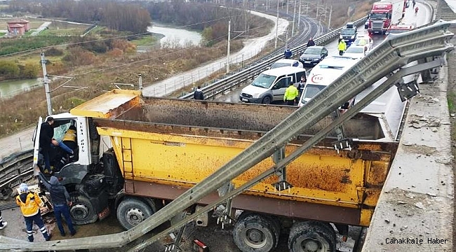 D-650 Karayolunu kilitleyen kaza: 1 yaralı