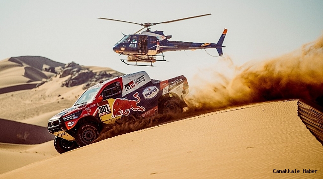 Dakar Rallisi&#039;nde Stephane Peterhansel liderliği ele geçirdi
