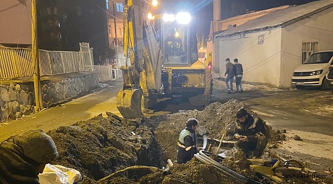 Dondurucu soğukta hummalı çalışma