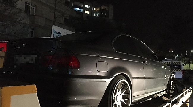 Drift yaparak sosyal medyada paylaşan sürücüye 6 bin 700 lira ceza