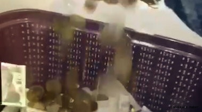 Duvara yaptığı kumbarayla 1 yılda 2 bin 338 lira biriktirdi