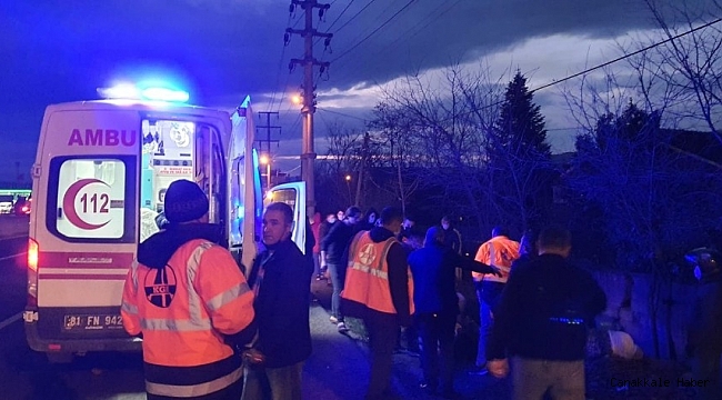 Ekmek almaya giderken servis aracının altında kalarak ağır yaralandı