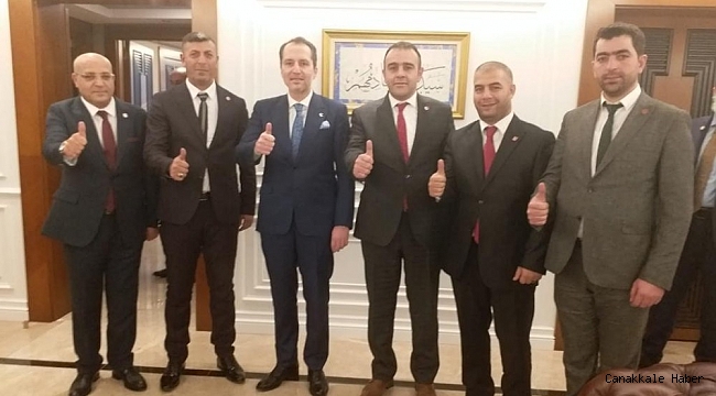 Fatih Erbakan Palandöken teşkilatını konuk etti