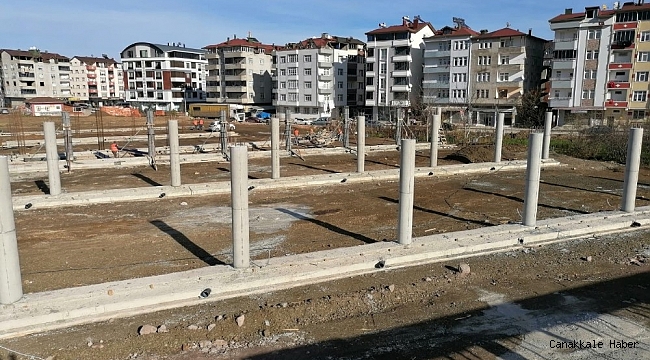 Fatsa kapalı pazar yeri Nisan'da açılıyor