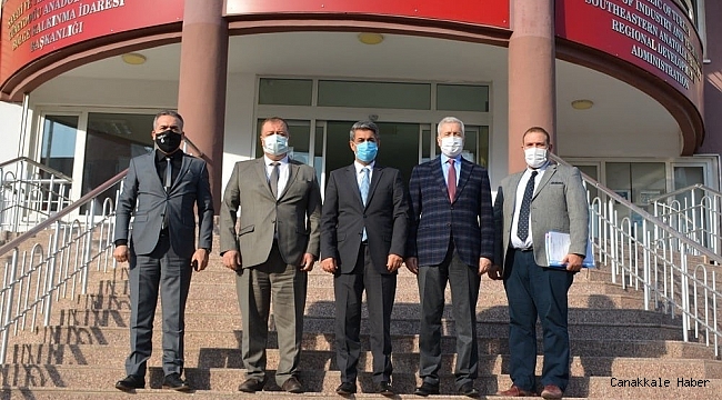 GAP Başkanı Açıkgöz ile Başkan Ramazan bir araya geldi