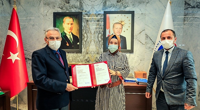 Gaziantep Üniversitesine önemli belge