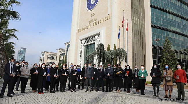 Gönüllü iç denetçilere plaket