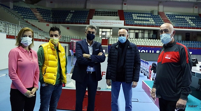 Guidetti'den A Milli Erkek Voleybol Takımı'na ziyaret