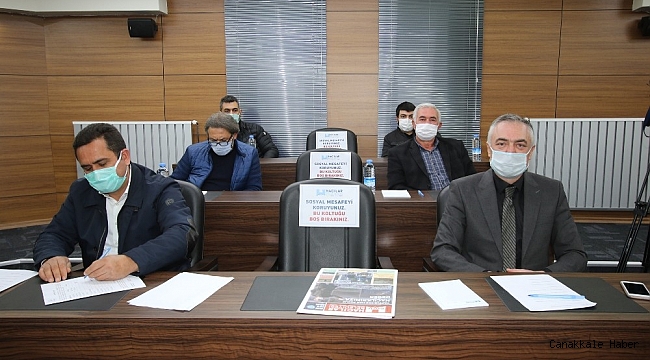 Hacılar'da 2021'in ilk meclis toplantısı yapıldı