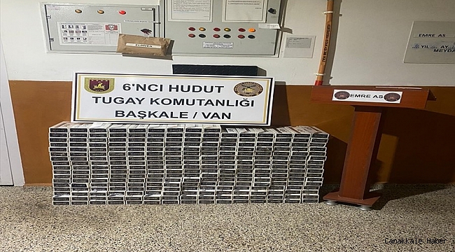 Hakkari ve Van&#039;da kaçak sigara ve uyuşturucu madde ele geçirildi