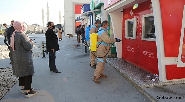 Haliliye&#039;de pandemi çalışmaları