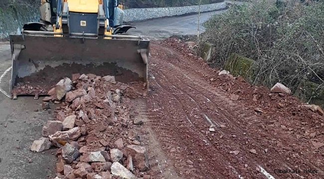 Hamidiye-Siyretiye arası bağlantı yolunda terasman çalışması yapılıyor