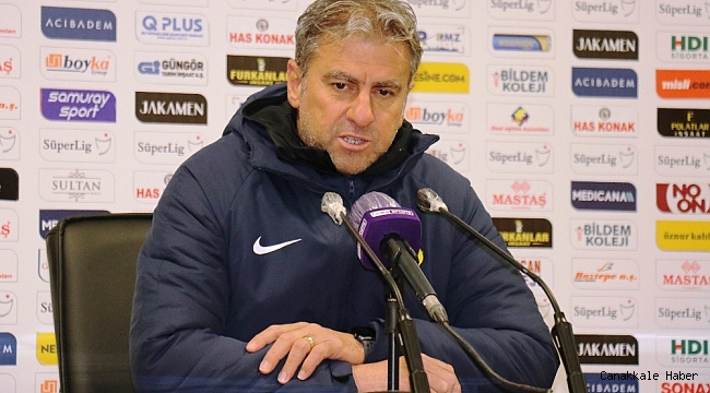 Hamza Hamzaoğlu: &quot;Galibiyeti aradık ama kazanamadık&quot;