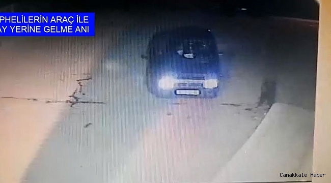 Hırsızlar çaldıkları altınlarla araç takas ederken yakalandılar