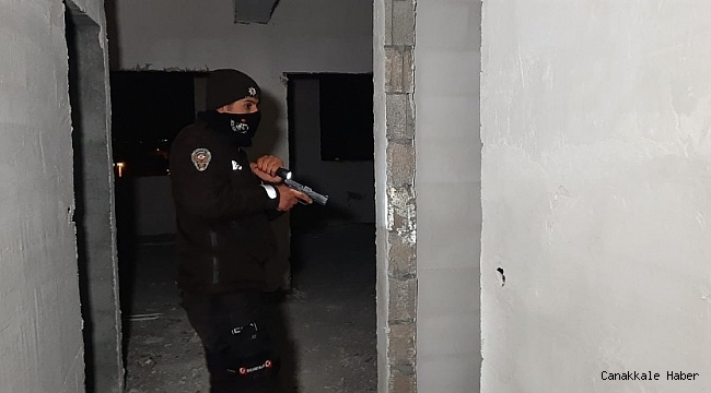 Hırsızlık şüphelisi ekipleri harekete geçirdi