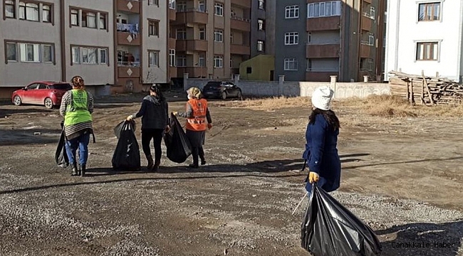 Iğdır&#039;da cadde ve sokak temizliği