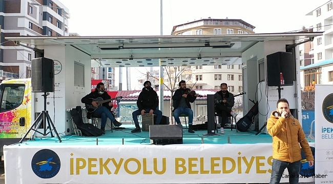 İpekyolu Belediyesinden moral konseri