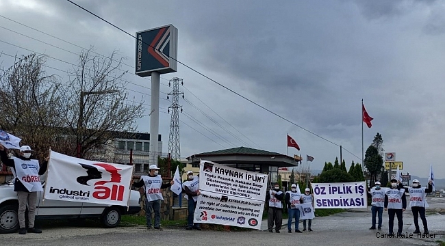 İplik işçileri ile işveren arasında sendika gerginliği