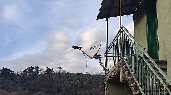 İvrindi'de uzaktan eğitime uydu net desteği