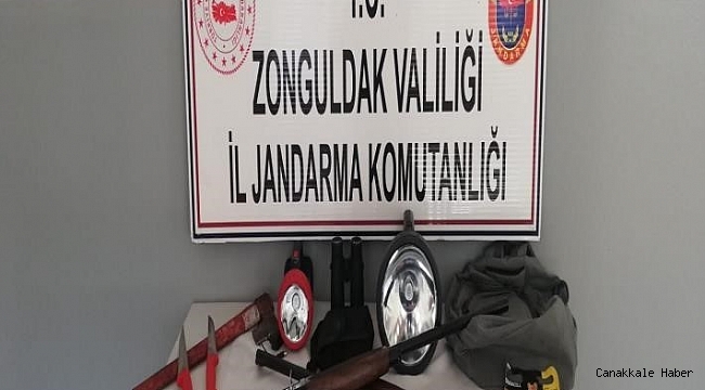 Jandarmanın durdurduğu araçtan yaban hayvanı eti çıktı