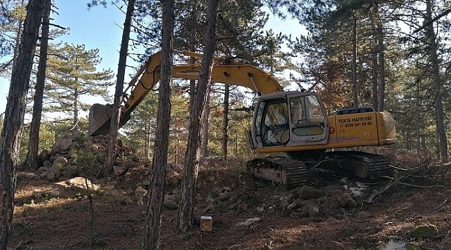 Kaçak kazı yapmak için Eskişehir&#039;de bir araya geldiler