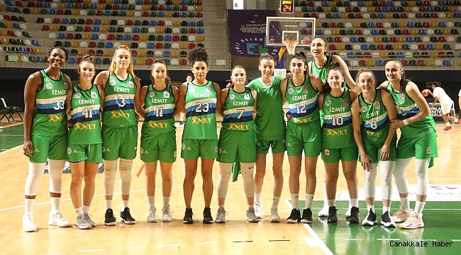 Kadınlar Basketbol Süper Ligi: İzmit Belediyespor: 113 - Samsun Canik Belediye: 47