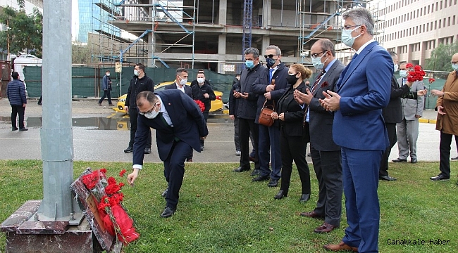 Kahraman şehide anma