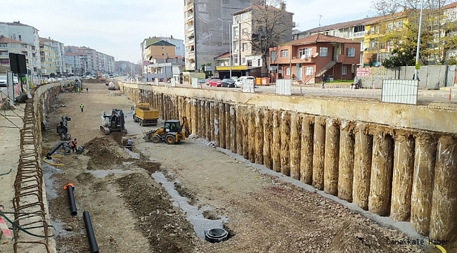 Karamürsel Köprülü Kavşağında tünel kazısına başlandı