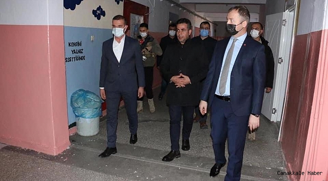 Kaymakam Yelek'ten okul ziyareti