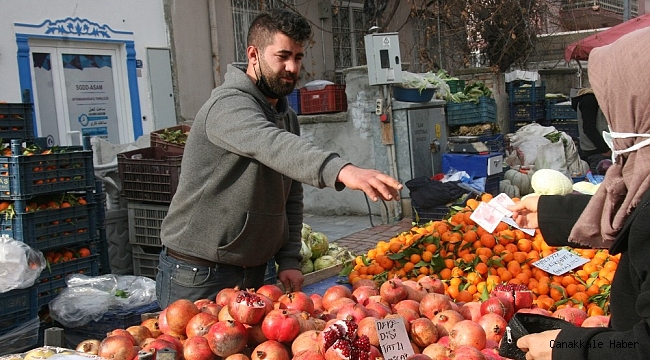 Kış mevsiminde sıcak giden havalar sebze, meyve fiyatlarına olumlu yansıdı
