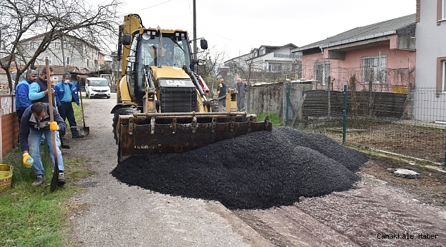 Kısıtlama günlerinde Kartepe&#039;deki çalışmalar devam etti