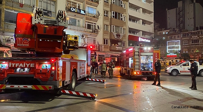 Kızgın yağlar yangın çıkarttı