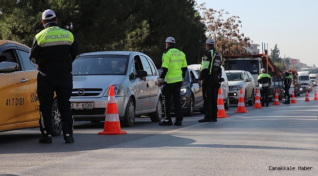 Kocaeli'de 2021'in ilk 2 gününde yüzlerce kişiye ceza kesildi