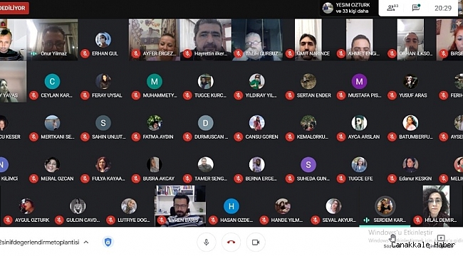 Koçarlı MYO 2020-2021 Güz Yarıyılı Performans Değerlendirme toplantısı gerçekleşti