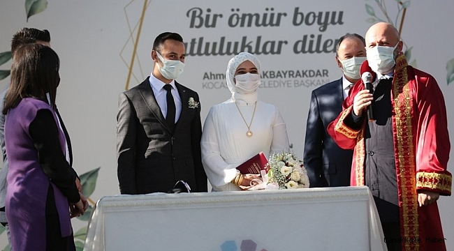 Kocasinan, 2020 yılında 2 bin 800 mutlu evliliğin temelini attı