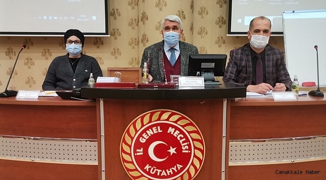 Kütahya'da yeni yılın ilk İl Genel Meclisi toplantısı yapıldı