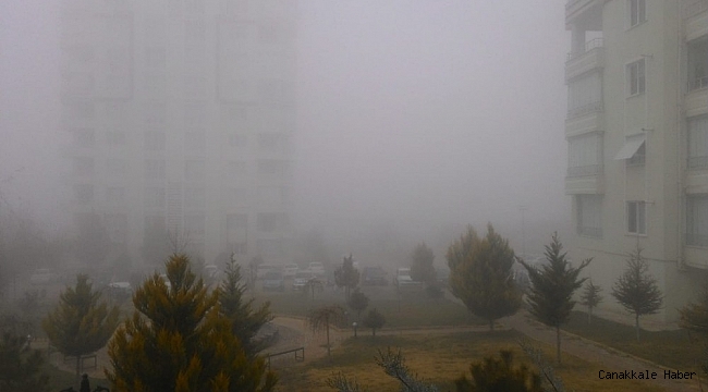 Malatya'da yoğun sis etkili oluyor