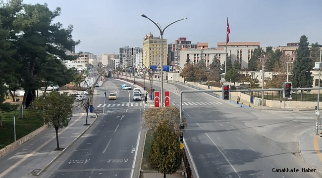 Mardin&#039;de kısıtlamanın son gününde de sessizlik hakim