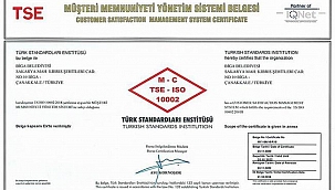 Memnuniyet belgelendi