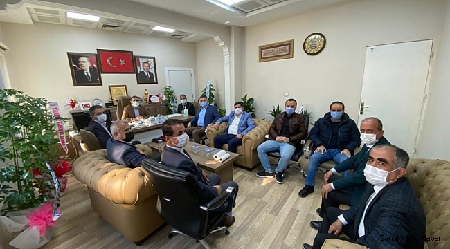 Memur-Sen Şırnak heyeti sağlık çalışanları ile görüştü