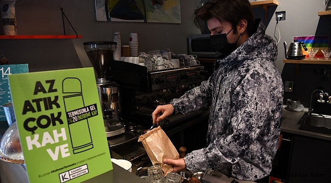 Moda'ya termosunla git, kahveni yüzde 20 indirimli iç