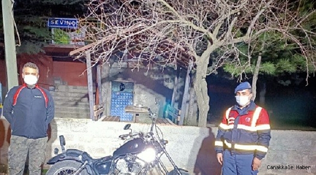 Motosiklet hırsızları kovalamaca sonucu yakalandı