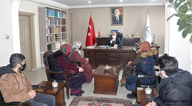 Müftü Topçu, gençlerle bir araya geldi