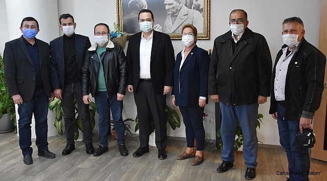 Muhtarlardan Başkan Dutlulu'ya teşekkür