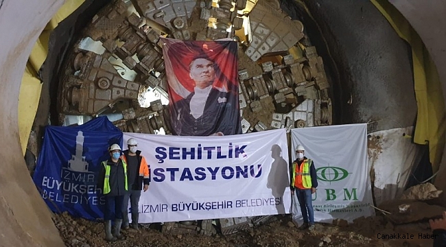 Narlıdere Metrosu&#039;nda ışık göründü