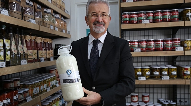 Nilüfer&#039;de doğal sütün litresi 5 TL