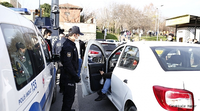 Okmeydanı&#039;nda özel harekat polisi desteli dev uygulama