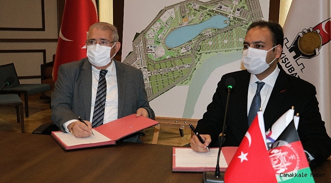 Onikişubat Belediyesi ve Afganistan arasında Expo 2023 anlaşması