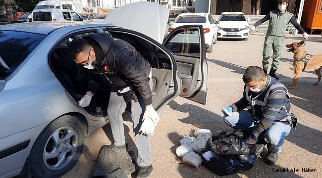 Osmaniye&#039;de 31 kilo toz esrar ele geçirildi