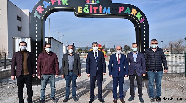 Osmaniye'de çocuklara özel trafik eğitim parkı yapıldı